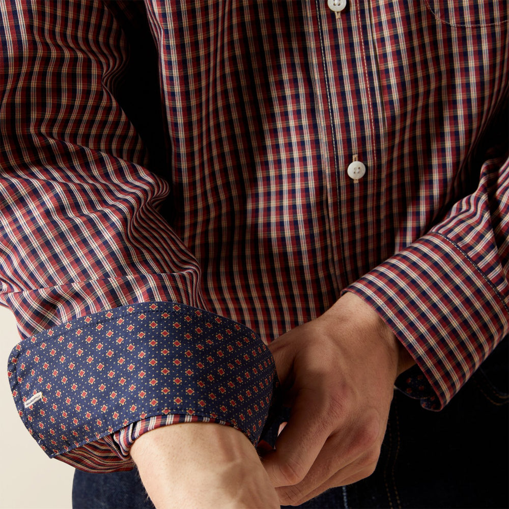 Wrinkle Free Benson Classic Fit Shirt from Ariat - High Call Outfitters