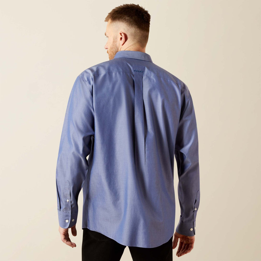 Wrinkle Free Solid Pinpoint Oxford Classic Fit Shirt from Ariat