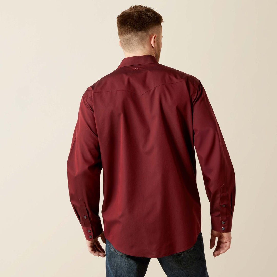 Wrinkle Free Pinpoint Oxford Classic Fit Snap Shirt from Ariat