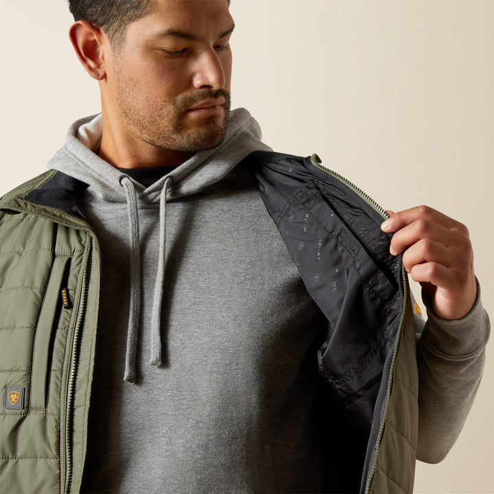 Rebar Cordura Ripstop Lightweight Insulated Vest from Ariat - High Call Outfitters