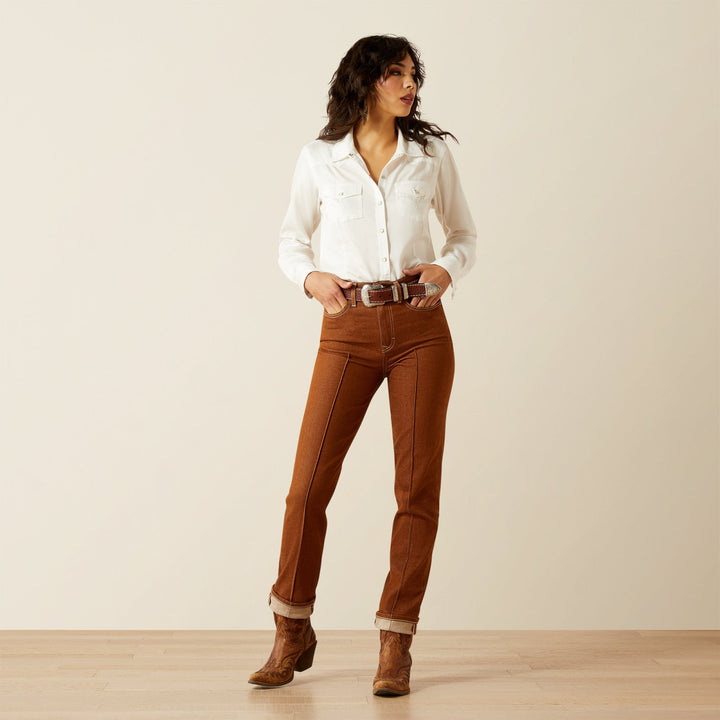 Ultra High Rise Relaxed Straight Leg Jean from Ariat