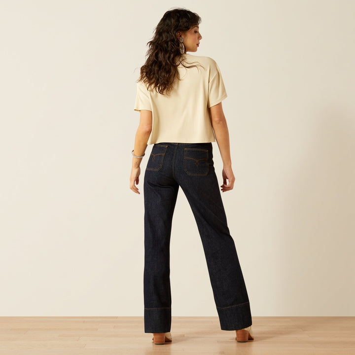 Ultra High Rise Tomboy Western Utility Wide Leg Jeans from Ariat