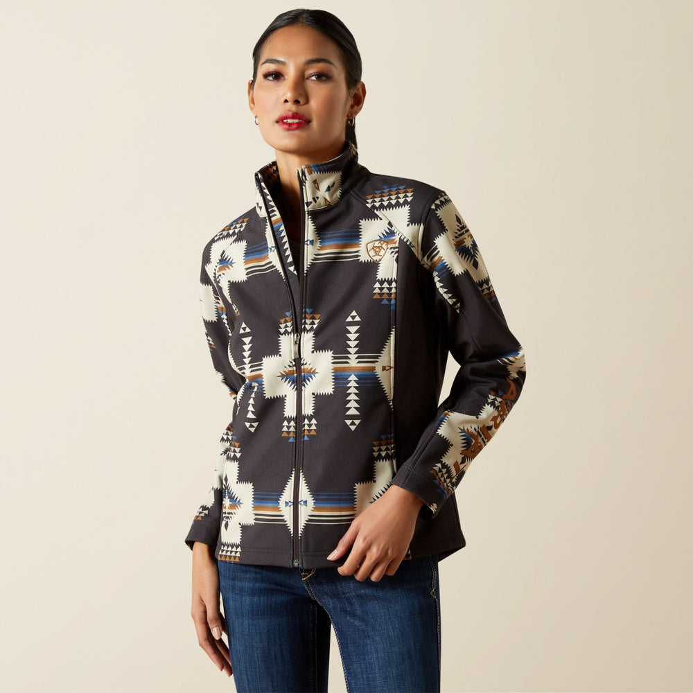 Ariat Logo Softshell Print Jacket from Ariat - High Call Outfitters