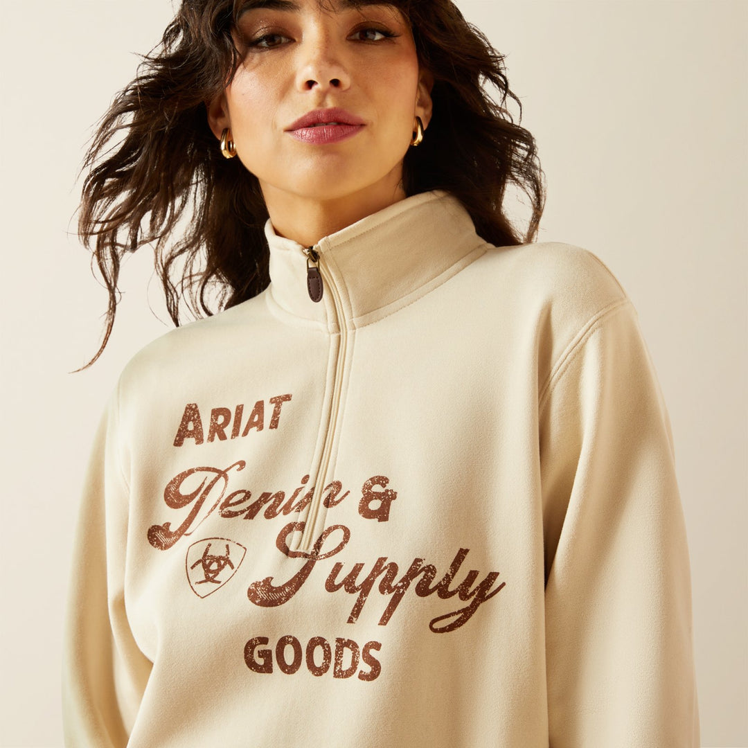Denim & Supply 1/2 Zip Sweatshirt from Ariat