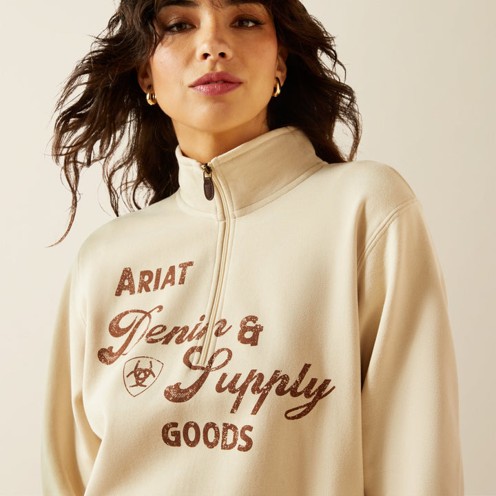 Denim & Supply 1/2 Zip Sweatshirt from Ariat