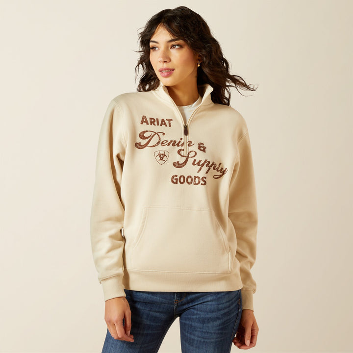 Denim & Supply 1/2 Zip Sweatshirt from Ariat