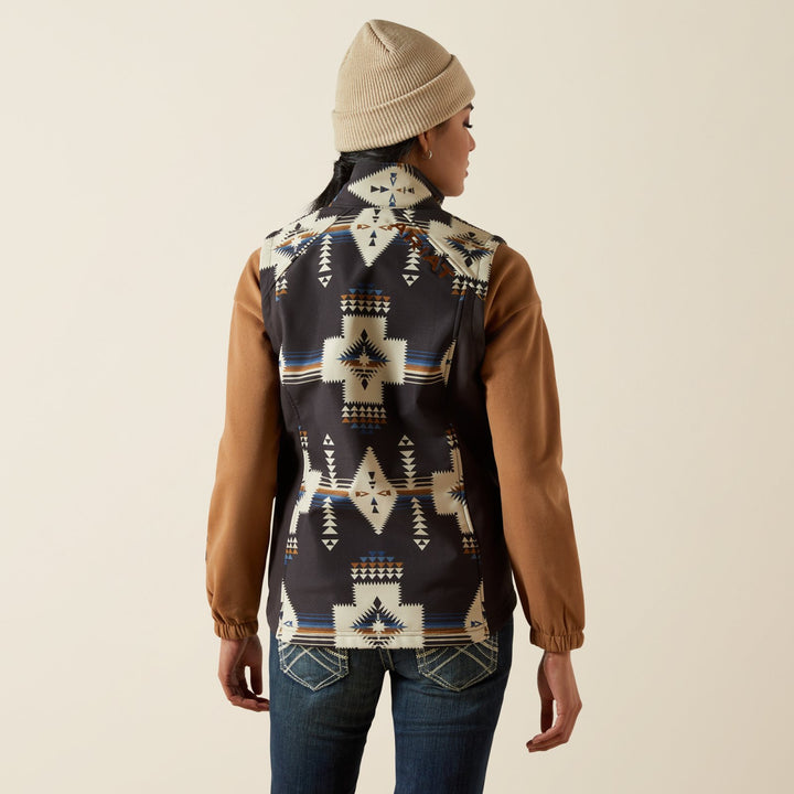 Logo Softshell Print Vest from Ariat - High Call Outfitters