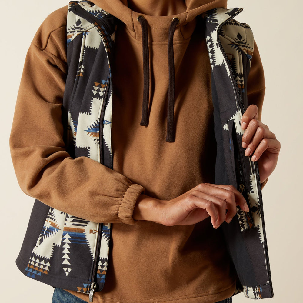 Logo Softshell Print Vest from Ariat - High Call Outfitters