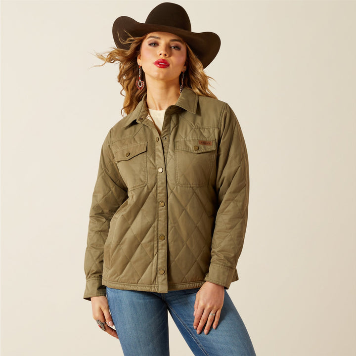 Grizzly Quilted Barn Jacket from Ariat