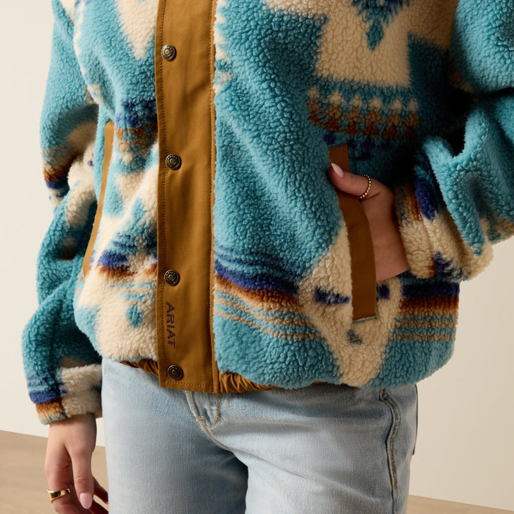 Sherpa Blocked Jacket from Ariat