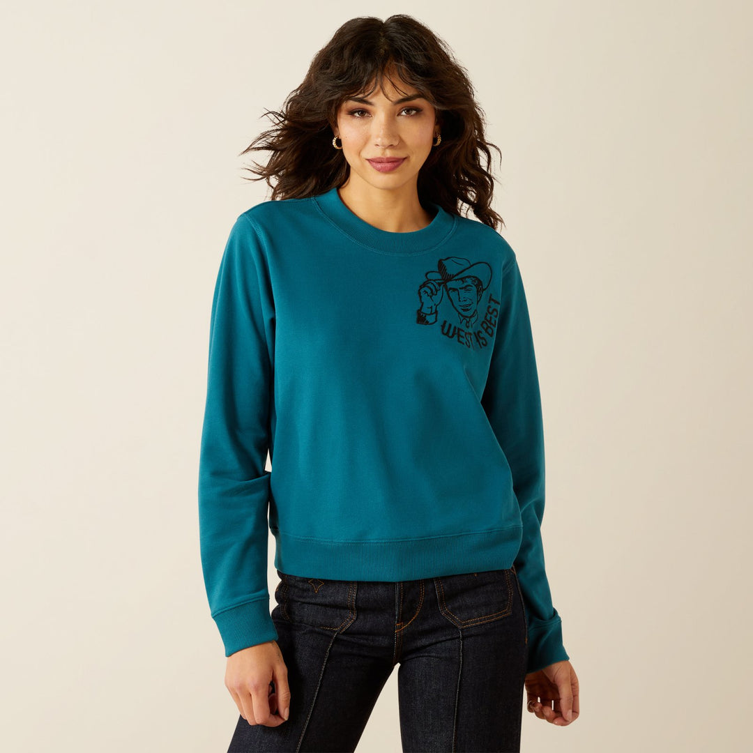 Essential Sendero West is Best Sweatshirt from Ariat - High Call Outfitters