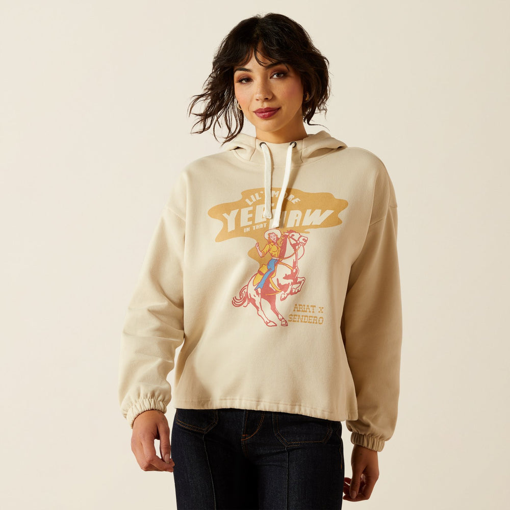 Essential Sendero Yeehaw Hoodie from Ariat - High Call Outfitters