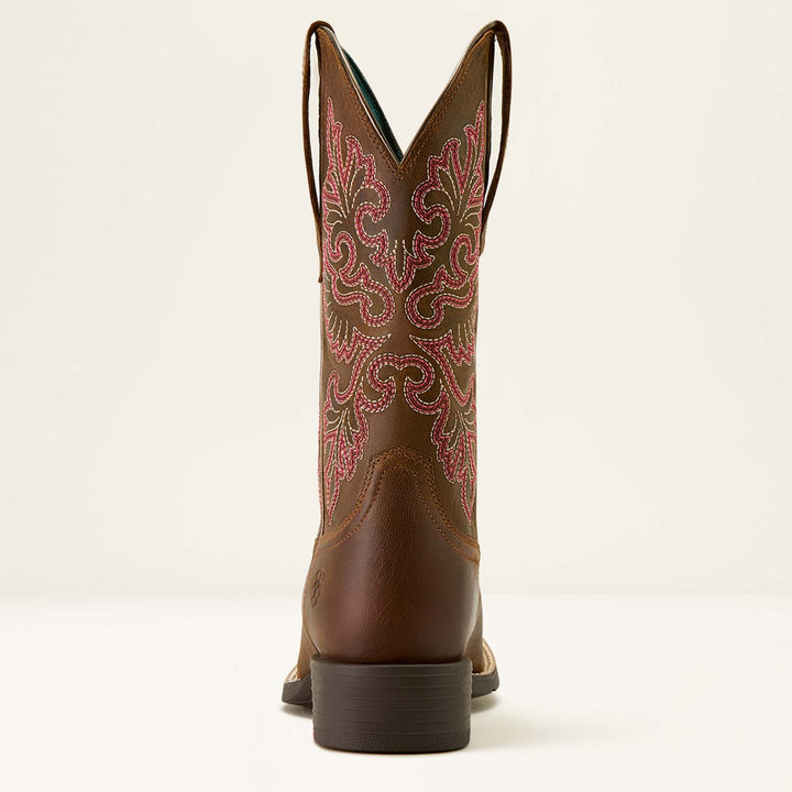 Round Up StretchFit Wide Square Toe Western Boot from Ariat - High Call Outfitters