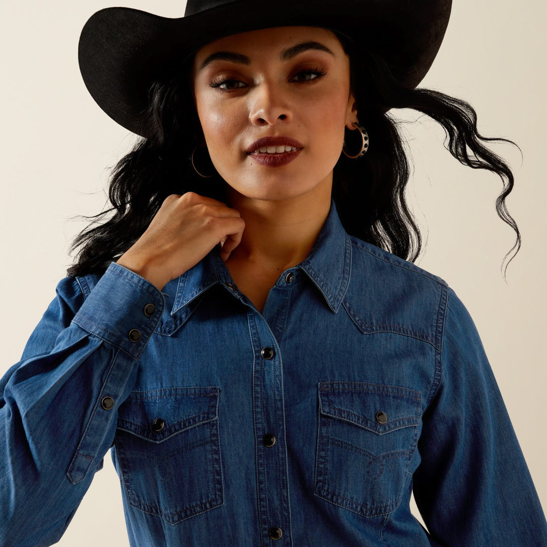 Ariat Womens True Blue Shirt
