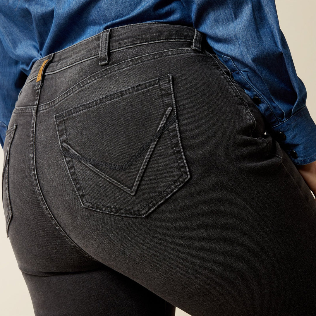 High Rise Leilani Trouser Denim from Ariat - High Call Outfitters