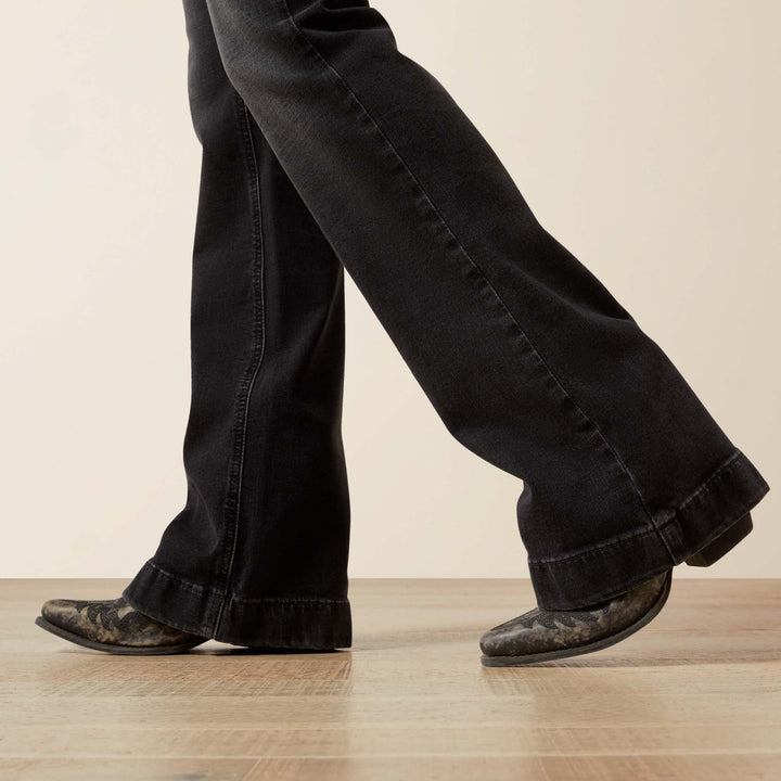 High Rise Leilani Trouser Denim from Ariat - High Call Outfitters