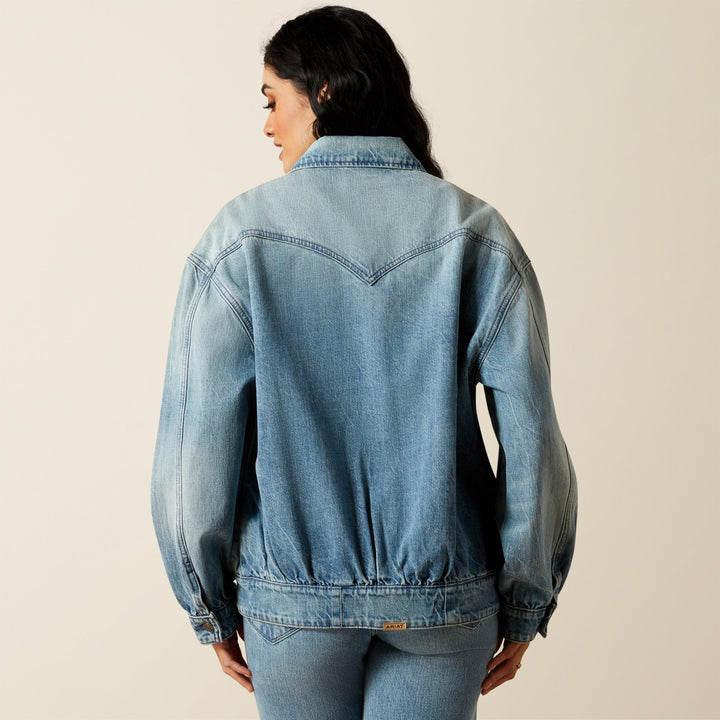 Cheyenne Denim Bomber Jacket from Ariat
