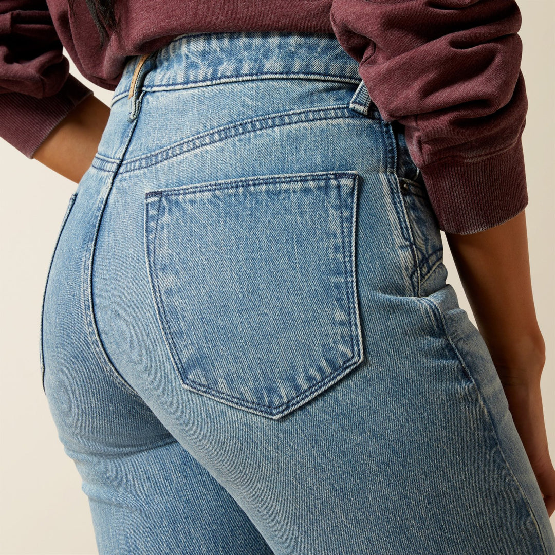 Ultra High Rise Cheyenne Yoke Tomboy Straight Leg Jean from Ariat
