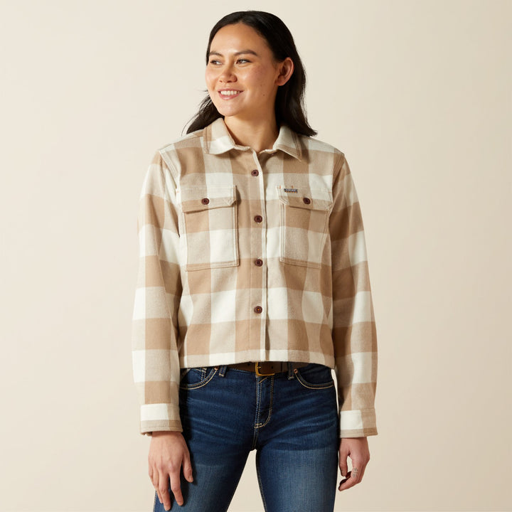 Rebar Heavy Flannel Work Shirt from Ariat