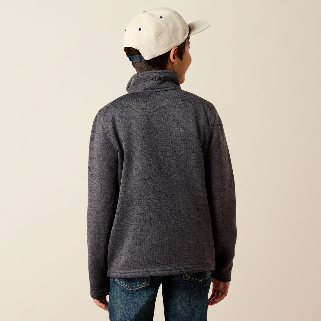 Youth Caldwell 1/4 Zip Sweater from Ariat