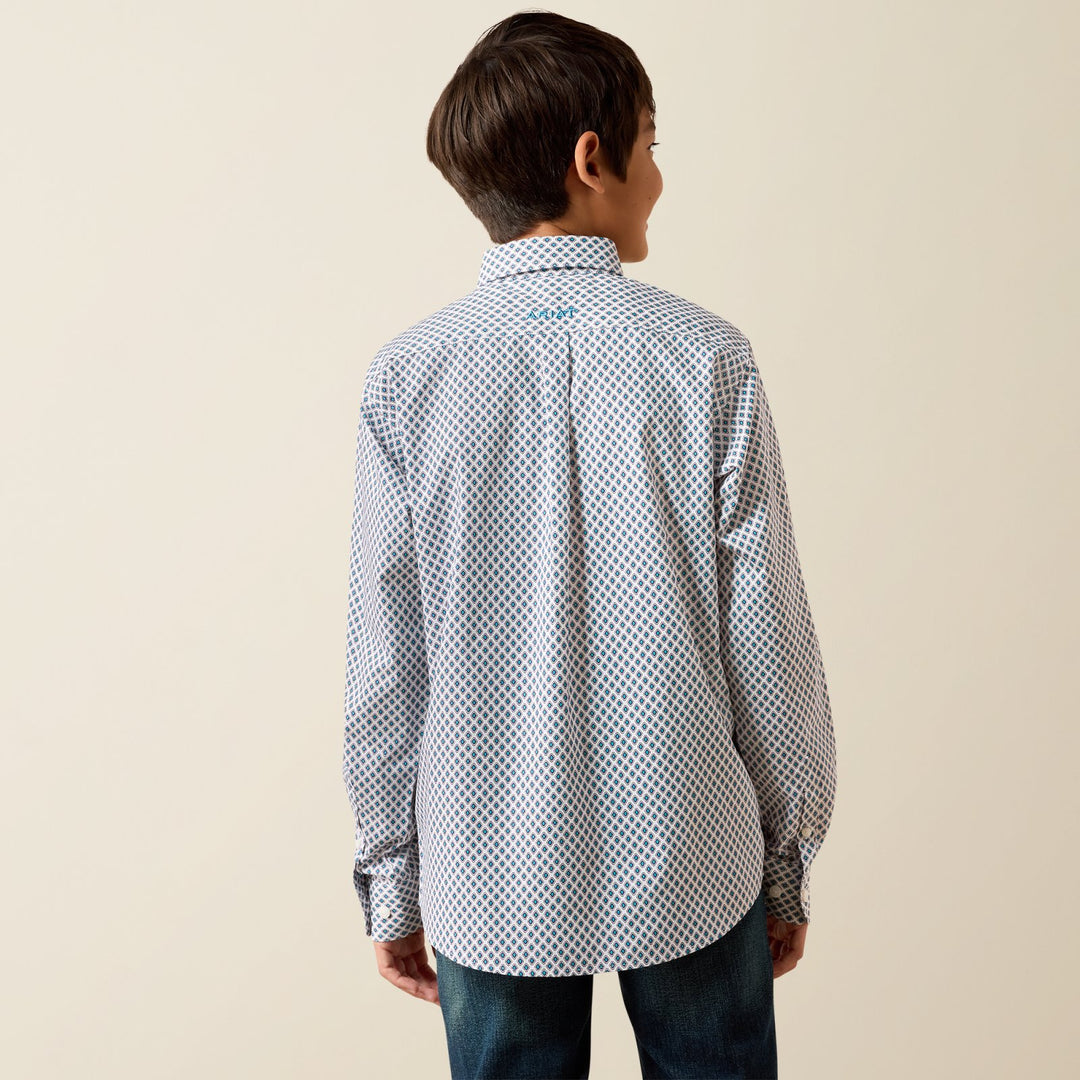 Youth Perez Classic Fit Shirt from Ariat
