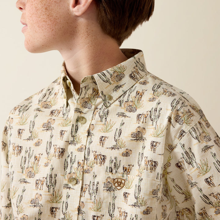 Boys Luthor Shirt from Ariat - High Call Outfitters