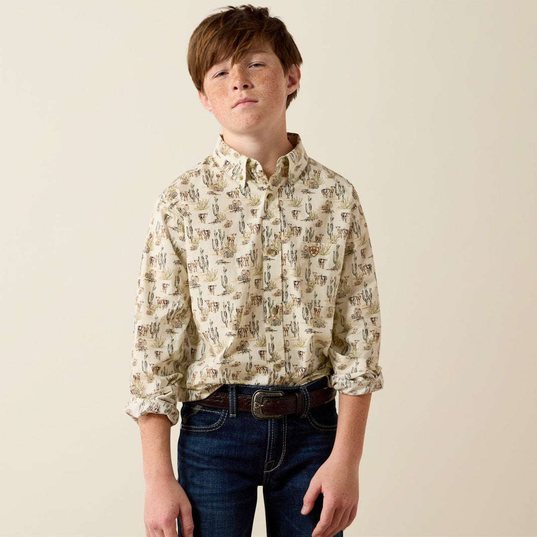 Boys Luthor Shirt from Ariat - High Call Outfitters