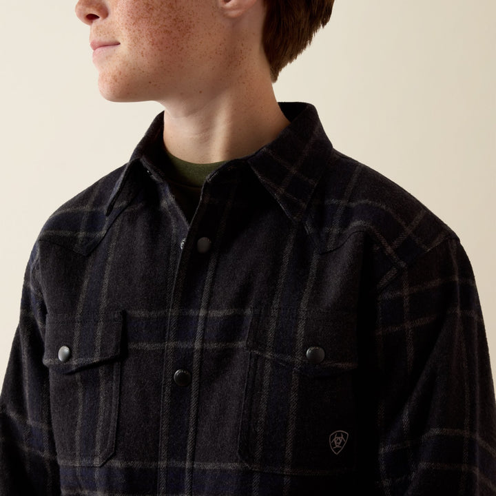 Boys Retro Shirt Jacket from Ariat - High Call Outfitters