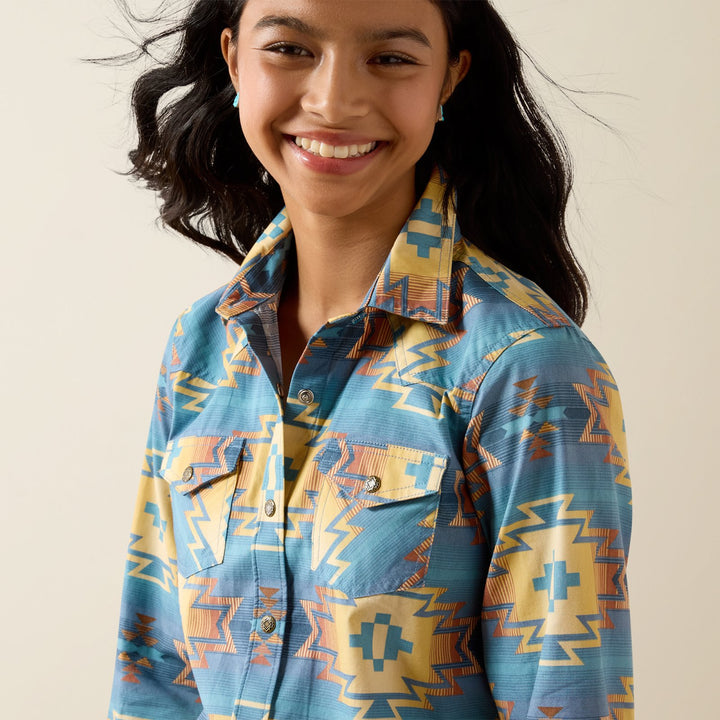 Youth Canyon Call Western Snap Shirt from Ariat