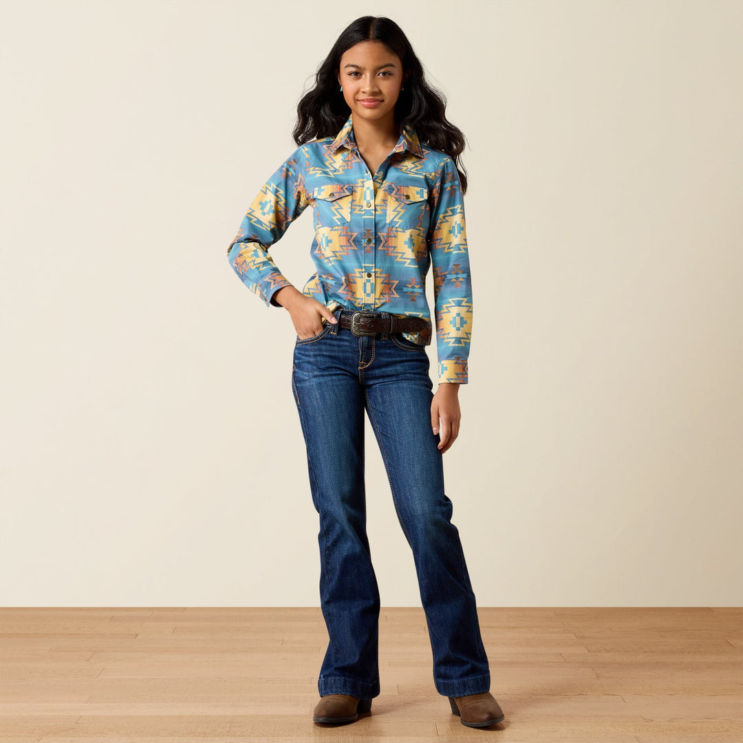 Youth Canyon Call Western Snap Shirt from Ariat