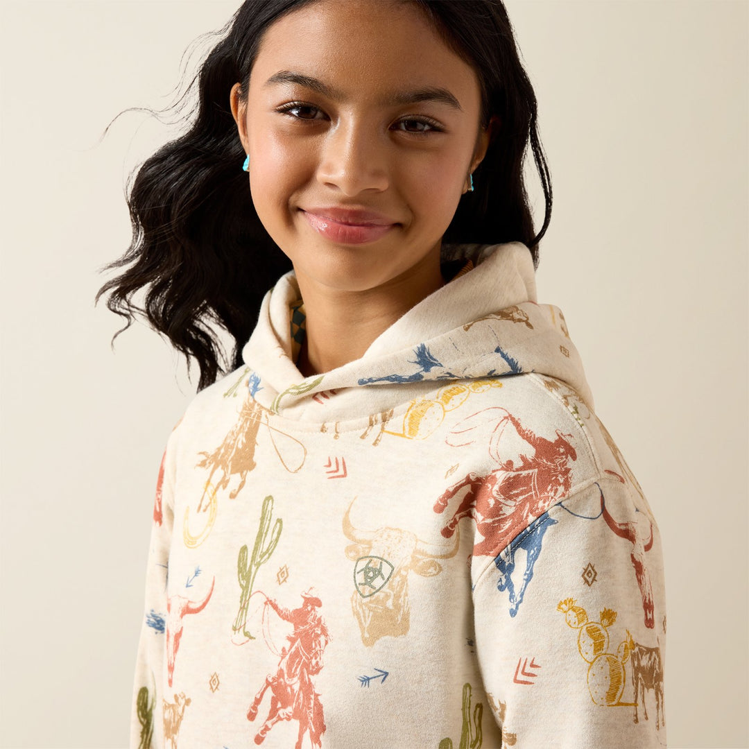 Youth Ranch Tale Hoodie from Ariat - High Call Outfitters