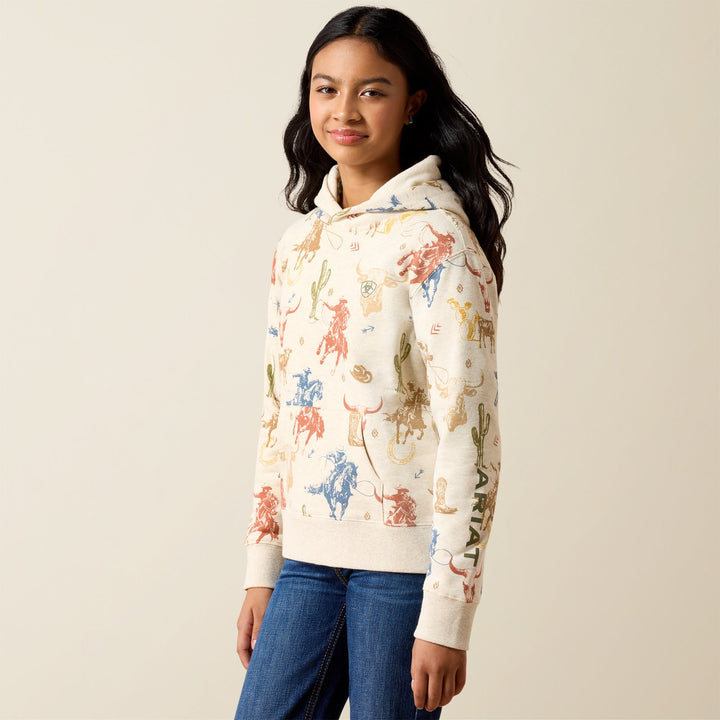 Youth Ranch Tale Hoodie from Ariat - High Call Outfitters