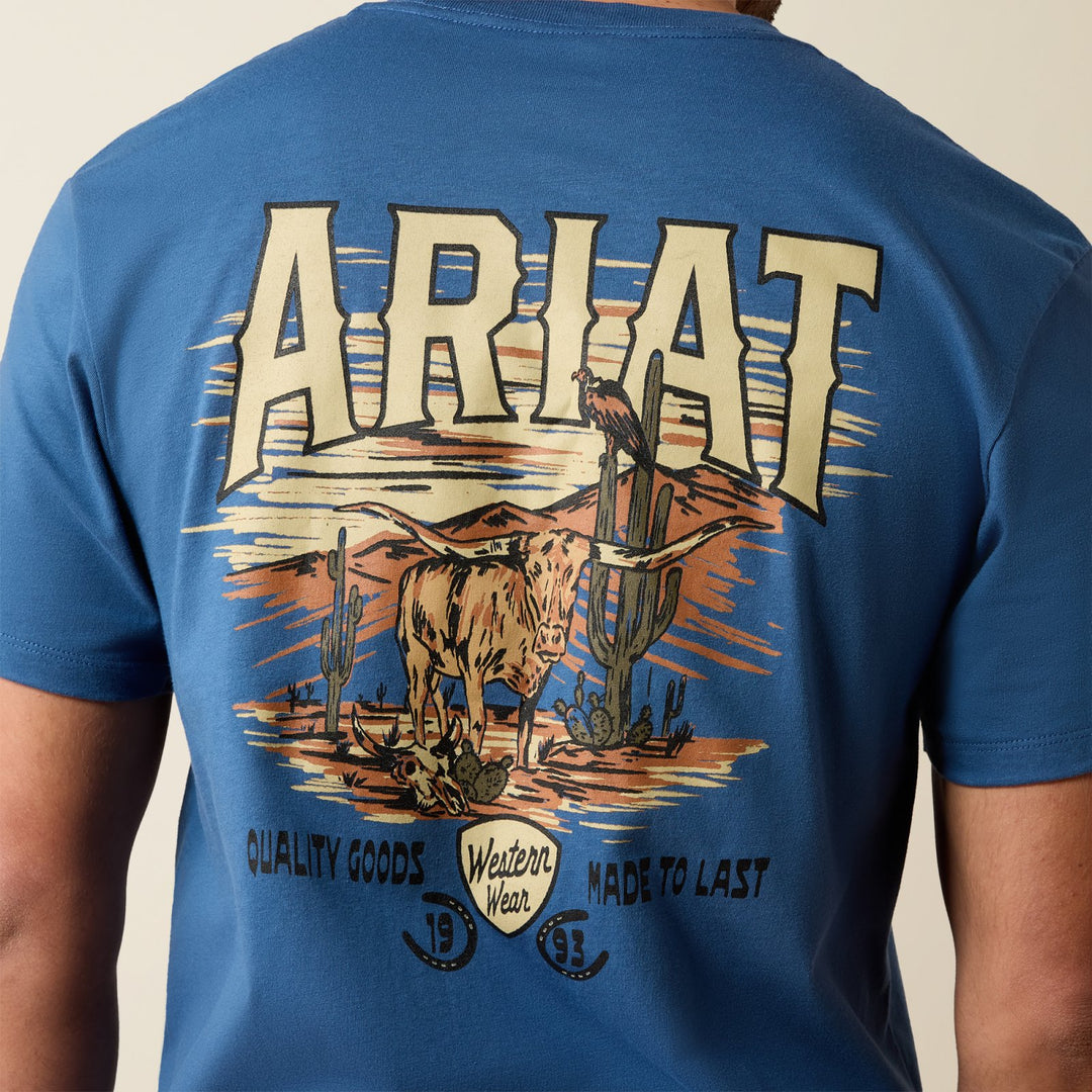 Lone Longhorn Short Sleeve Tee from Ariat