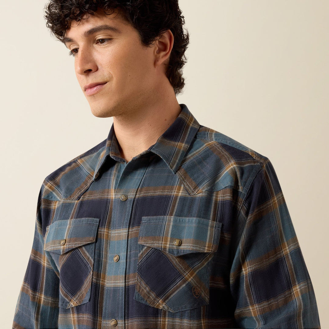Retro Harbert Fitted Snap Shirt from Ariat - High Call Outfitters