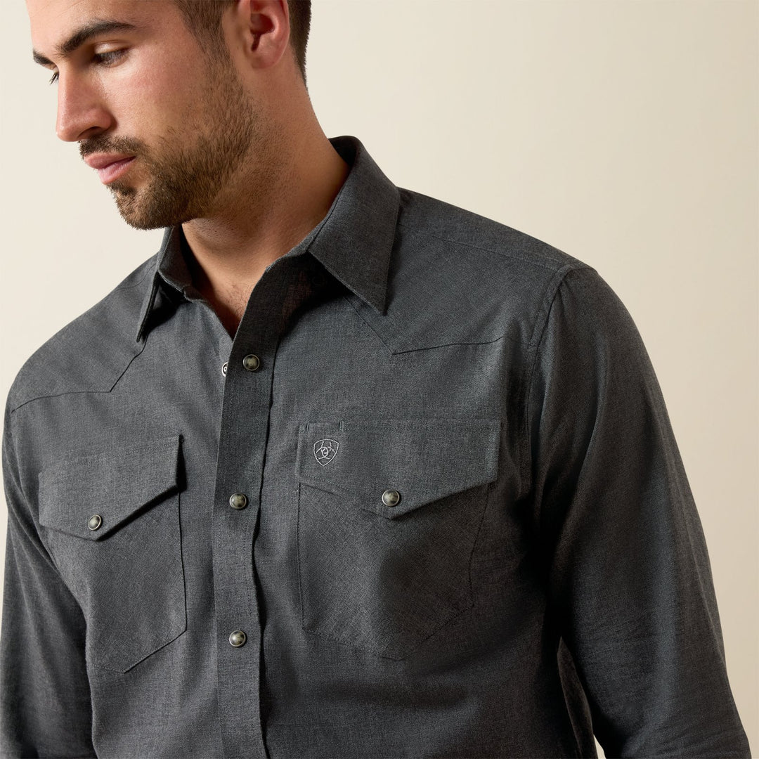 Solid Twill Fitted Shirt from Ariat - High Call Outfitters