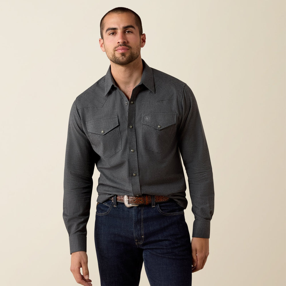 Solid Twill Fitted Shirt from Ariat - High Call Outfitters