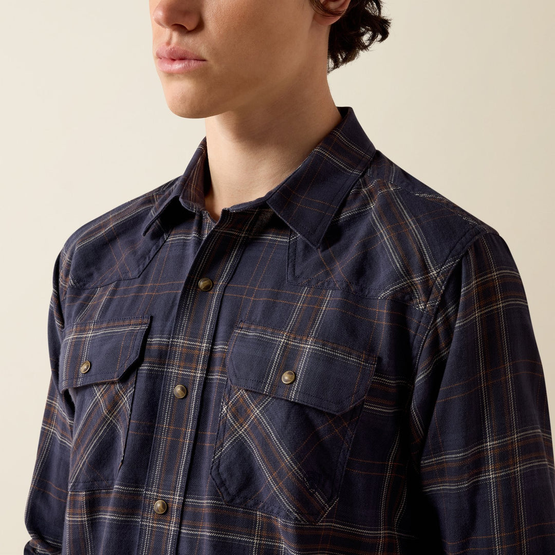 Retro Haas Fitted Snap Shirt from Ariat - High Call Outfitters