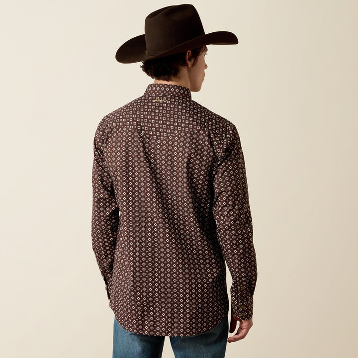 Wrinkle Free Rebel Fitted Snap Shirt from Ariat - High Call Outfitters