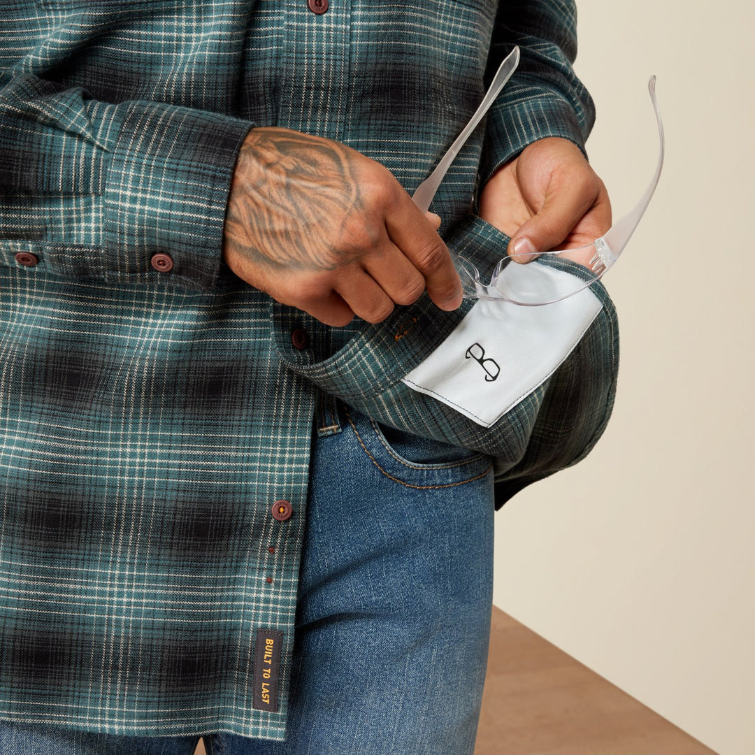 Rebar Flannel DuraStretch Work Shirt from Ariat