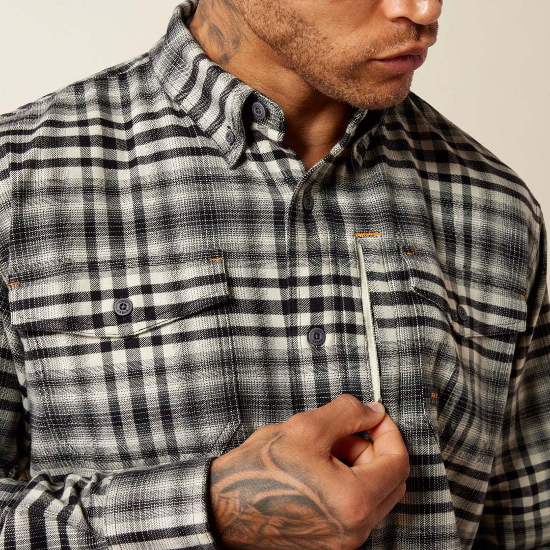 Rebar Flannel DuraStretch Work Shirt from Ariat - High Call Outfitters