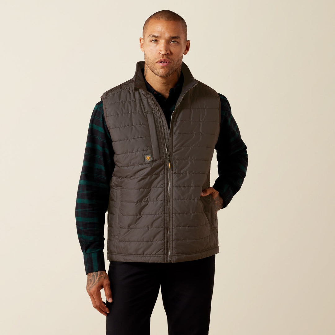Rebar Cordura Ripstop Lightweight Insulated Vest from Ariat - High Call Outfitters
