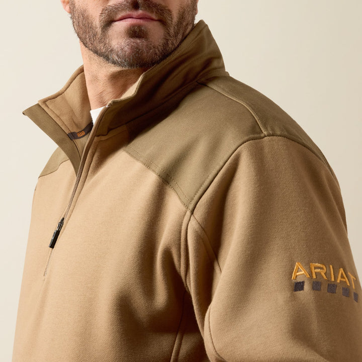 Rebar Workman Duracanvas 1/4 Zip Sweatshirt from Ariat