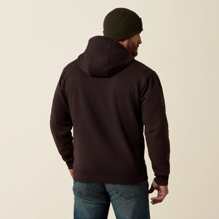 Rebar Lightweight Logo Hoodie from Ariat - High Call Outfitters