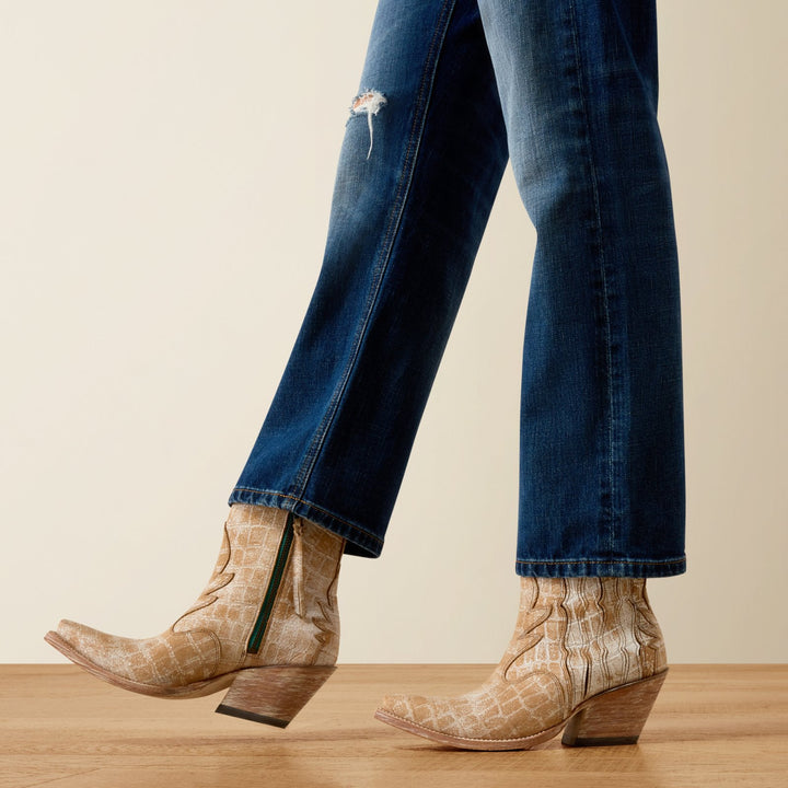 Perfect Rise Relaxed Petra Flipside Straight Jean from Ariat - High Call Outfitters