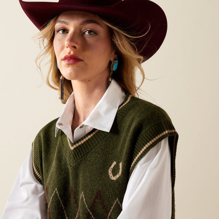 Wichita Sweater Vest from Ariat