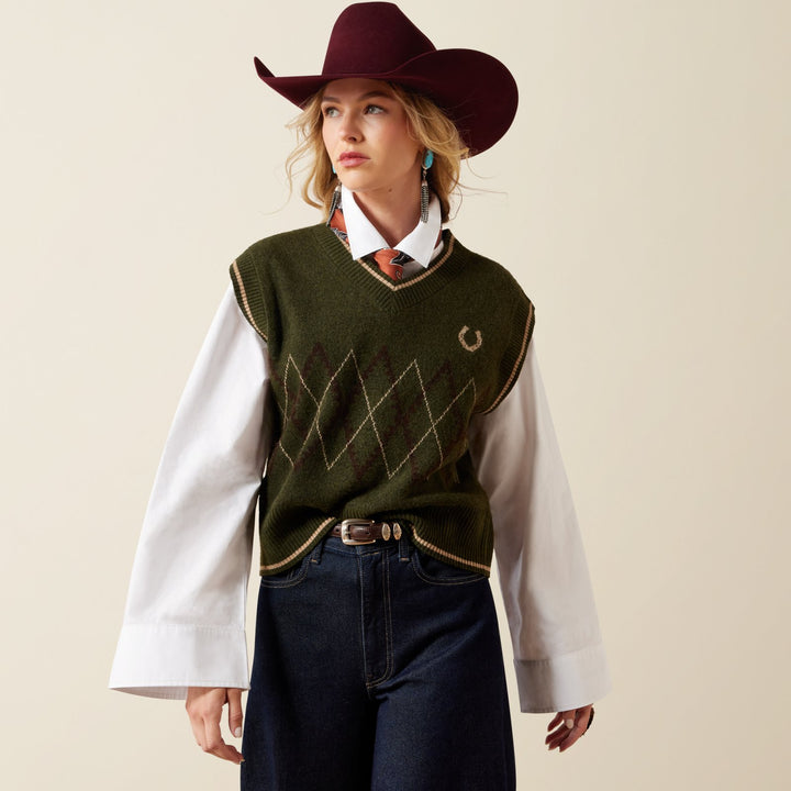 Wichita Sweater Vest from Ariat