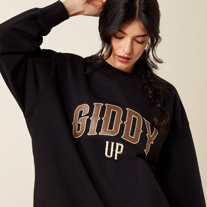 Oversize Giddy Up Sweatshirt from Ariat - High Call Outfitters