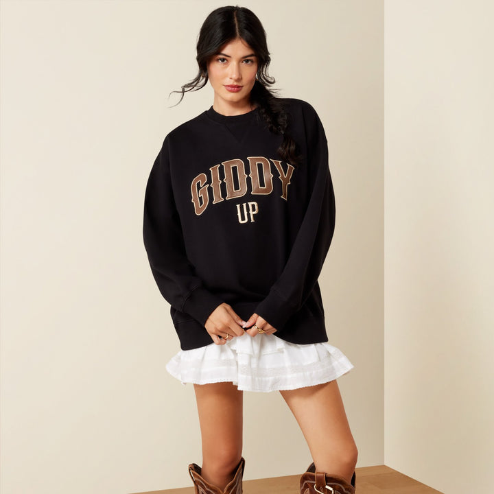 Oversize Giddy Up Sweatshirt from Ariat - High Call Outfitters