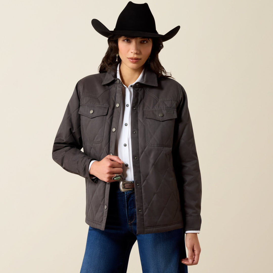 Grizzly Quilted Barn Jacket from Ariat