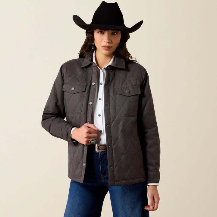 Grizzly Quilted Barn Jacket from Ariat